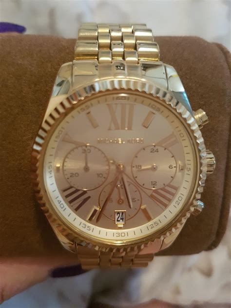 kako prepoznati original sat michael kors|authentic michael kors monogram.